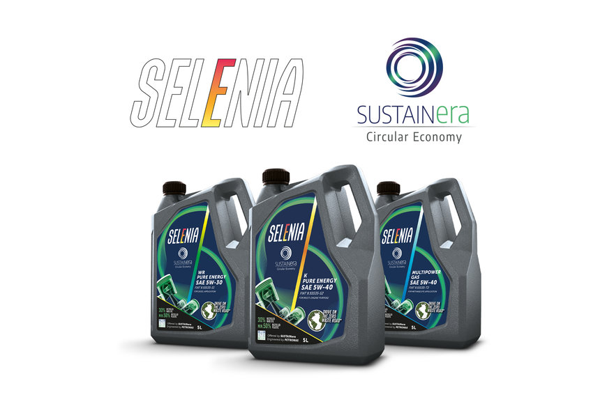 PETRONAS Lubricants International y Stellantis lanzan la gama de productos reciclados de marca compartida Selenia SUSTAINera